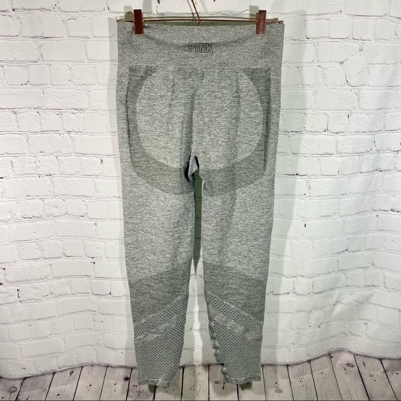 Pink by Victoria’s Secret Olive Green Workout Leggings Seamless L - Picture 9 of 9